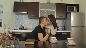 Fucking Glasses-Wearing Nerd Slut Hits Missionary Orgasm Fantasy Rough