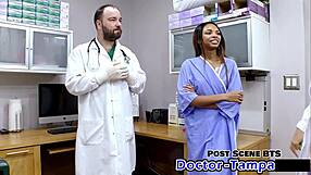 dr tampa turns nurses into human guinea pigs backstage!