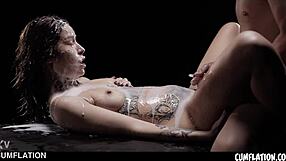 Hey, this tattooed whore goes crazy for anal creampie, extreme squirting, and Tabitha Poison's cumflation mess...