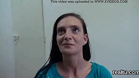 striking czech cutie seduced in mall strips clothes ripped for hardcore pov ride