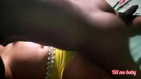 He Surprises Me With Tight Pussy Doggystyle Pounding In Bedroom