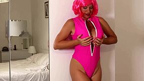 Oiled Big Boobs Lenushka Doll Cosplay Makes Her Horny Fuck Doll!