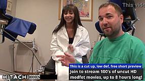 TROUBLED TEEN GETS DOCTOR'S HITACHI VIBRATOR FORCED ON HER SHAVED PUSSY ORGASMS IN HOSPITAL!