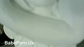 nextdoor babe in bikini caught giving natural tits blowjob