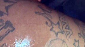 pure bliss as he fills my ebony pussy with hot creampie