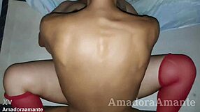 i crave that brunette's big tits and pussy with young stud watching