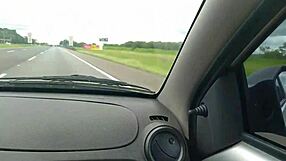 She lost the bet, masturbated in the restaurant then stripped naked on the street for all to see.