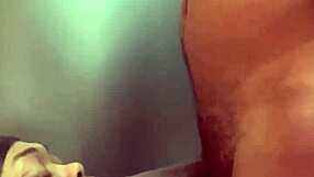 Sucking Huge Black Cock While Licking Shoes in Front of Fridge!