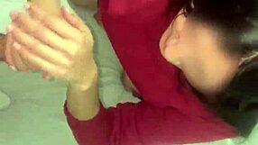 hot mexican teen gets double penetration in homemade threesome