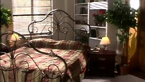 Blonde stripper sucks huge cock and fucks hard in fishnets and heels!