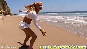 WOW, Little Summer's Teen Pussy Masturbation Journey Explodes!