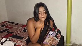 colombian beauty sends vagina pics then gets fucked by her boyfriend