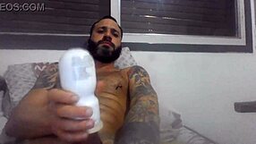 i jerked until i burst all over my hand