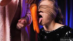 im so angry stepbro tricked me into deepthroat sucking his huge cock in taste game 😡💦