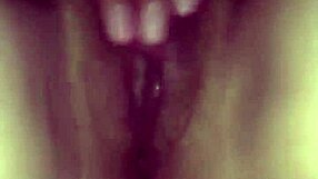 Imagining Huge Cock Stretching My Juicy Shaved Pussy Lips