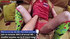 Off Duty Cop Stacy Shepard Gapes Pussy on Toys and Begs for Cock!