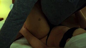 imagine peeling off her jeans bra panties for real couple's intimate black beauty sex