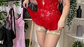 Hot Teacher Rocks Sexy Outfits and Lingerie!