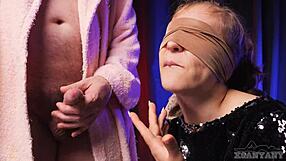 im so angry stepbro tricked me into deepthroat sucking his huge cock in taste game 😡💦