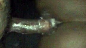 Thick freaky ebony teen squirts on monster black cock