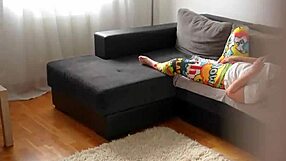 i couldn't resist catching stepsis fingering her juicy pussy...