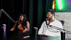 French guy threesome intro to Brazilian swingers casal cherie sheer red!