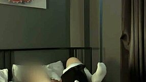 Fuck Yeah! Cute Asian Teen Fucked Before Halloween Party!