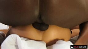 kimberly chi gobble these 4 black cocks all holes??