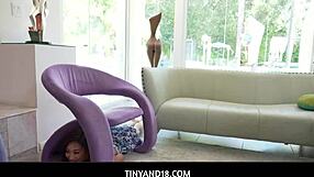 Tiny asian beauty mina luxx sucks bfs thick cock after hide and seek game