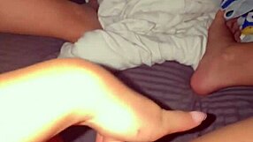 Skinny Colombian fingers shaved pussy cold morning solo