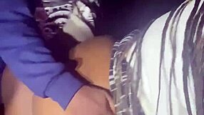 Sexy Ebony BBW Sucks Cock Fucked Forest