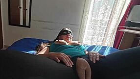 Mexican Wife Fucks Boss And Husband's Friend For Cash