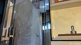 she wakes early on the yacht masturbating wildly till orgasm hits outdoors