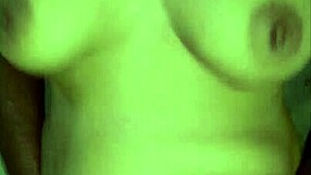 Horny Indian wife spreads tight pussy for lover's creampie in full nude homemade spooning with big natural tits