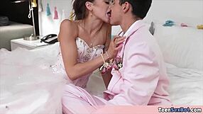 Nikki's Petite Virgin Pussy Takes Romantic Cock Pound