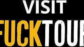 bombshell blue eyed brunette bimbo chokes on huge monster cock dreaming of cumshot floods