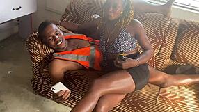 oh yeah gisting hard with skinny ebony tattooed colleagues in wild group action!