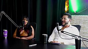 French guy threesome intro to Brazilian swingers casal cherie sheer red!