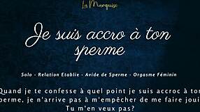 tu veux me voir avaler ton sperme français??