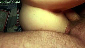 stepbrother sneaks in late night to fuck his petite redhead stepsis