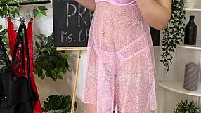 Hot Teacher Rocks Sexy Outfits and Lingerie!