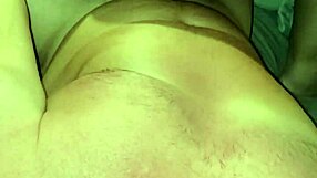 Big ass milf in pink thong panties rides huge cock hard