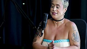 just joana tries bisexual fun with teen in sheer red lingerie