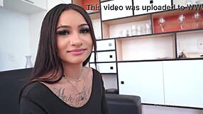 agatha santos' nympho holes stretched by triple monster cocks in brutal double anal cum blast