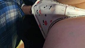 omg a stranger's cock slipped right through my panties on the subway