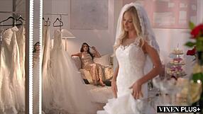 Vixenplus Kylie Fingers Bride Emma's Pussy During Relaxation Ritual