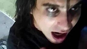 demented horror porn master subjugates slave in irreversible torment update