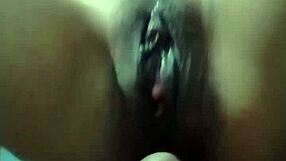 drunk latina takes monster cock in pussy and ass till orgasm