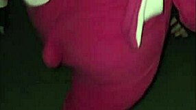 Fat curvy blonde milf in halloween lingerie maid outfit fucked rough creampie