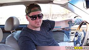 hey tattooed milf i picked up hitchhiking suck my cock then take this rough fuck